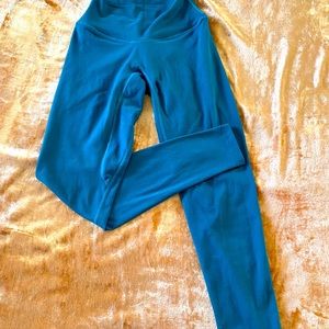 Balance Athletica rich blue leggings